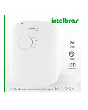 FONTE ININTERRUPTA INTELBRAS FA1220S 12V 2A - ( INT- 373 )