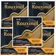 KIT CORDAS DE VIOLÃO ROUXINOL CRISTAL/PRATEADA TENSAO MEDIA C/BOLINHA R58 - 5 UNIDADES