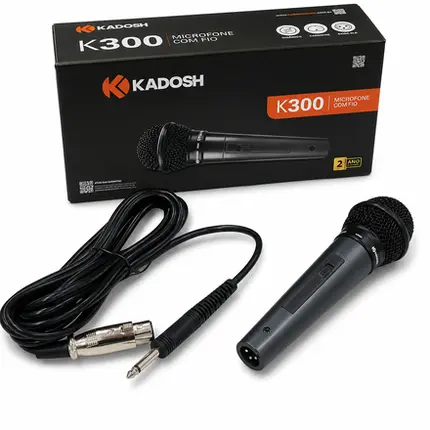 MICROFONE COM FIO KADOSH K300