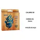 ENCORDOAMENTO VIOLAO SOLEZ SLATB09 BRONZE 85/15 0.009