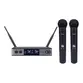 KIT MICROFONE SEM FIO DYLAN UDX02 UHF C/ CARREGADOR DE BATERIA BAP-551 C/4-AA 2700MAH