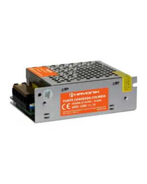FONTE CHAVEADA HAYONIK FTC1205 - 12V 5A BIVOLT TIPO COLMEIA ( HAY- 03 )