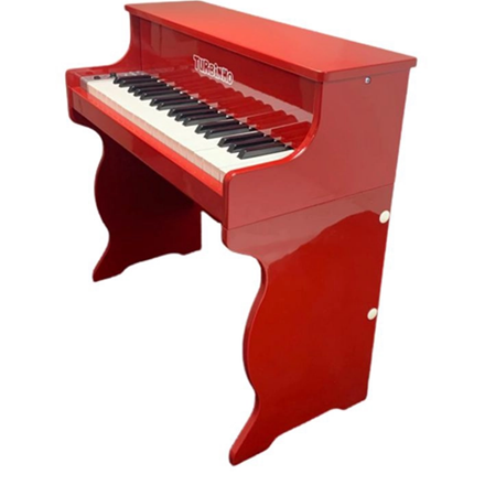 Piano Infantil Elétrico Turbinho Vermelho