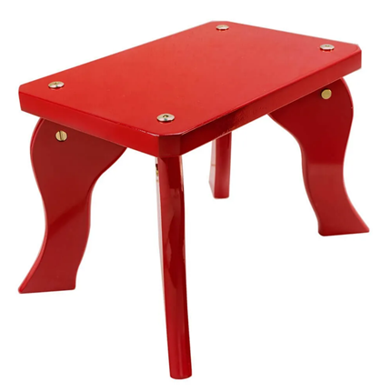 Protocol Piano Infantil Madeira Lacado Vermelho - 6226