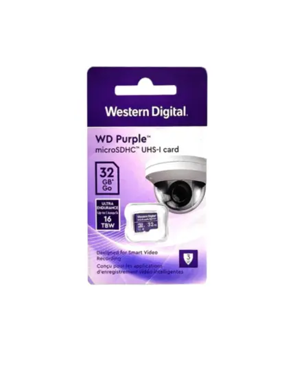 CARTAO DE MEMORIA MICRO SD INTELBRAS 32GB WD PURPLE ( INT- 280 )