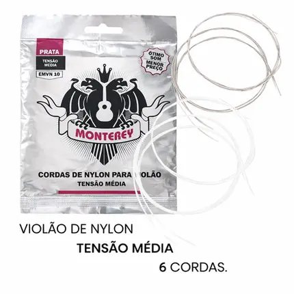 ENCORDOAMENTO VIOLAO MONTEREY EMVN10 NYLON