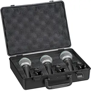MICROFONE SAMSON Q6CL3P KIT C/3 PECAS