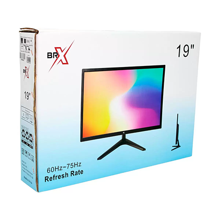 monitor brx 19 led vga pz0019hdmi