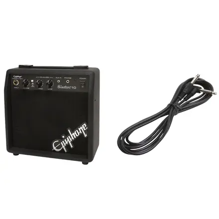 KIT PLAYER PACK EPIPHONE LES PAUL SPECIAL - BLACK - KIT PLAYER