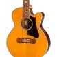 VIOLAO ELETRICO EPIPHONE J-200 EC STUDIO PARLOR SOLID TOP - VINTAGE NATURAL