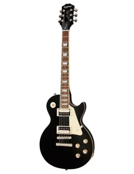 GUITARRA ELETRICA EPIPHONE LES PAUL CLASSIC WORN - EBONY