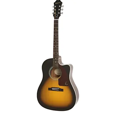 VIOLAO ELETRICO EPIPHONE AJ210CE Outfit CASE - VINTAGE SUNBURST