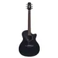 VIOLAO ELETRICO ACUSTICO SEIZI SUPREME RYU CUTAWAY - BLACK TOP