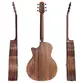 VIOLAO ELETRICO ACUSTICO SEIZI SUPREME RYU CUTAWAY - BLACK TOP