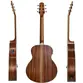 VIOLAO SEIZI ELETRICO ACUSTICO ORIGINALS MINI NAGOYA KOA