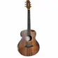 VIOLAO SEIZI ELETRICO ACUSTICO ORIGINALS MINI NAGOYA KOA