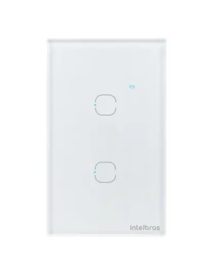 INTERRUPTOR SMART WI-FI TOUCH 2 INTELBRAS EWS1002 BRANCO
