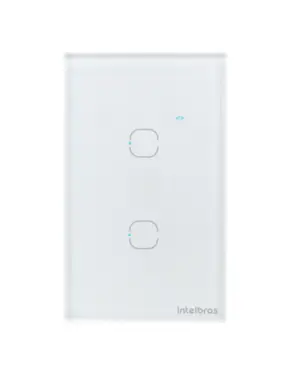 INTERRUPTOR SMART WI-FI TOUCH 2 INTELBRAS EWS1002 BRANCO