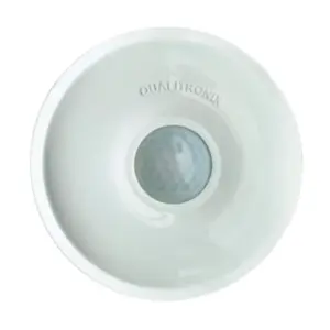 SENSOR DE PRESENCA MICROCONTROLADO QUALITRONIX QA19M 360G C/ FOTOCELULA ( QUA- 02 )