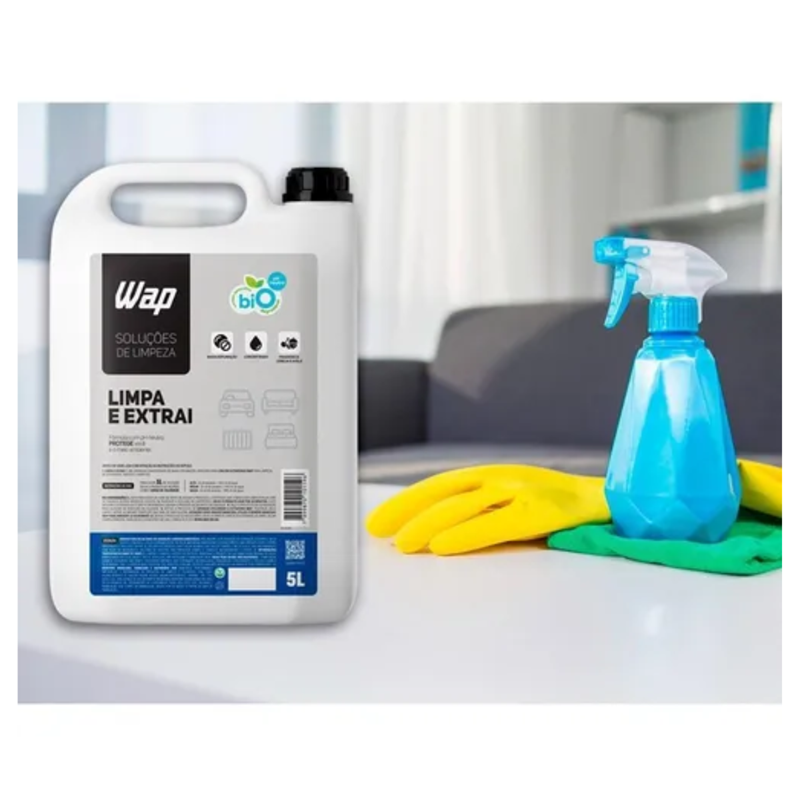 DETERGENTE LIMPA E EXTRAI WAP CP3202 P/ EXTRATORAS 5 LITRO - DETERGENTE ...