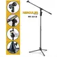 SUPORTE PEDESTAL HERCULES MS631B P/ MICROFONE BOOM GIRAFA TRIPE