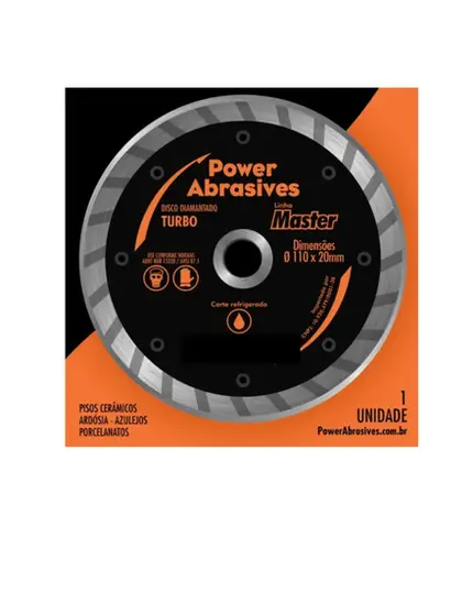 DISCO DIAMANTADO MASTER POWER SEGMENTADO 110MM
