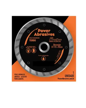 DISCO DIAMANTADO MASTER POWER SEGMENTADO 110MM