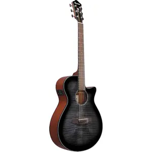 VIOLAO IBANEZ ELETROACUSTICO 6 CORDAS DE ACO AEG70-TCH