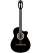 VIOLAO WALDMAN ELETROACUSTICO 6 CORDAS DE ACO FLCE-39S BK