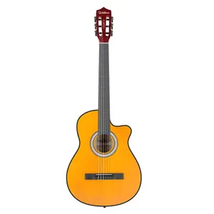 VIOLAO WALDMAN ELETROACUSTICO 6 CORDAS DE NYLON FLCE-39N AM