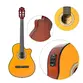 VIOLAO WALDMAN ELETROACUSTICO 6 CORDAS DE NYLON FLCE-39N AM