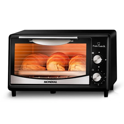 FORNO ELETRICO MONDIAL FR-09 220V 60Hz 6 LITROS - FORNO ELETRICO ...