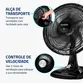 VENTILADOR DE MESA MONDIAL 40CM VSP-40 6P 220V 60HZ SUPER POWER