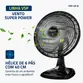 VENTILADOR DE MESA MONDIAL 40CM VSP-40 6P 220V 60HZ SUPER POWER