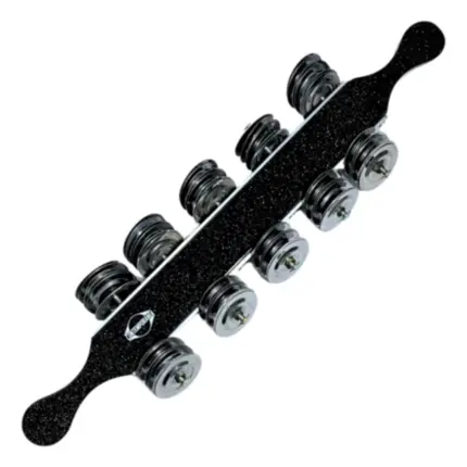 CHOCALHO DE PLATINELA LUXO CONTEMPORANEA 132CLXPTG MD PRETO COM