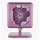 VENTILADOR DE MESA VENTI-DELTA LINHA TURBI MAX 220V ROSA