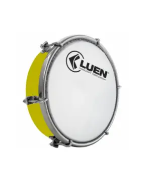 TAMBORIM LUEN 06 ABS AMARELO 6 AFIN PELE LEITOSA