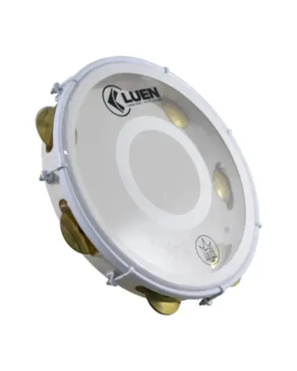 PANDEIRO LUEN 10 pol. FORM MARMORE CARRARA MULHERES SERIE GUETTO SPECIAL PLAT LAT COM REG AFIN SPLES