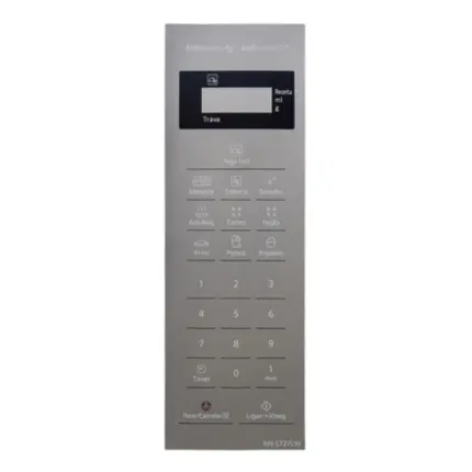 MEMBRANA TECLADO COMPATIVEL C/ PANASONIC NNST27LW ESPELHADA - B173 ( M-05 )