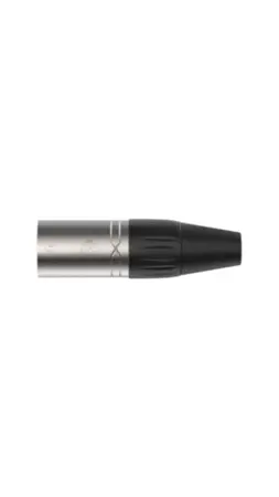CONECTOR ROXTONE LINHA XLR MACHO NIQUELADO RX3MP-NT - UNIDADE