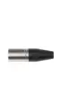 CONECTOR ROXTONE LINHA XLR MACHO NIQUELADO RX3MP-NT - UNIDADE