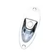 CANOA DOLPHIN P/JACK GUITARRA STRATO CROMADA