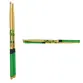 BAQUETA SPANKING 5A PTA MAD. COMFORT GRIP VERDE - PAR
