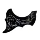 ESCUDO RONSANI P/VIOLAO VINTAGE FLORAL PRETO