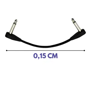 CABO PEDAL SANTO ANGELO 0,30MM P10 MOD FLATCONN P 0.50FT/0.15M