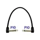 CABO PEDAL SANTO ANGELO 0,30MM P10 MOD FLATCONN P 0.50FT/0.15M