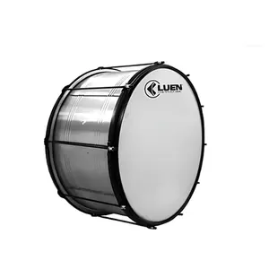 BOMBO FUZILEIRO LUEN 30X16 CHP ESCOVADO NAT 8 AFIN ARO CHP PRETO