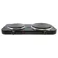 FOGAO ELETRICO DE MESA AGRATTO FMP-01 127V 2500W P/2 BOCAS PRETO