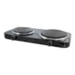 FOGAO ELETRICO DE MESA AGRATTO FMP-01 127V 2500W P/2 BOCAS PRETO