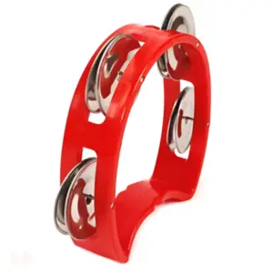 PANDEIRO LIVERPOOL MEIA LUA INFANTIL 4 VERMELHO